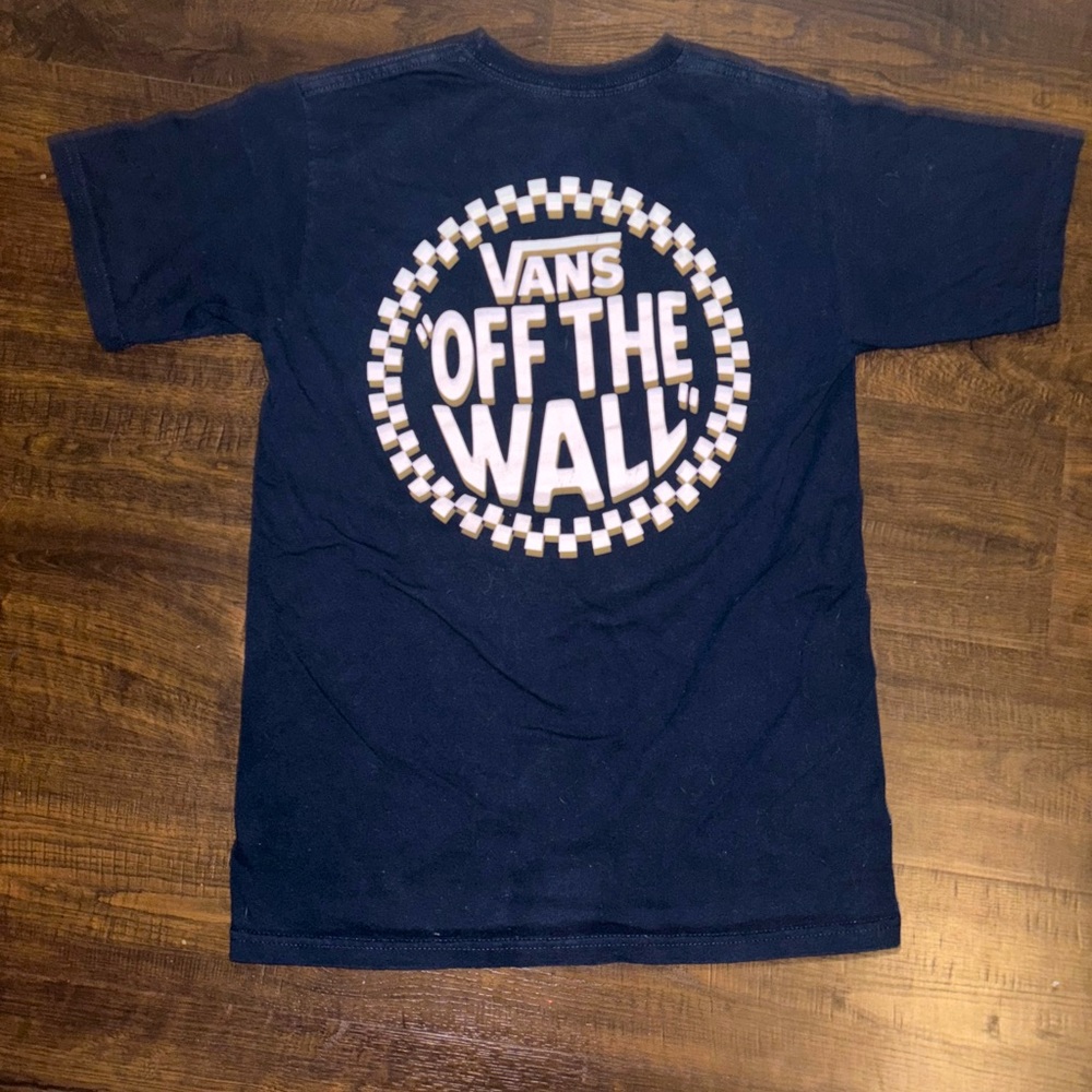 Vans men’s size small dark blue tee.